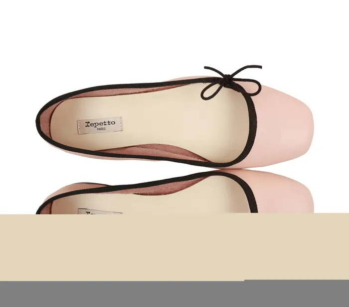 Repetto Womens Ballerinas Rosalina Ballerinas Almond Beige And Black