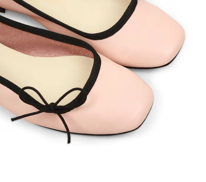 Repetto Womens Ballerinas Rosalina Ballerinas Almond Beige And Black
