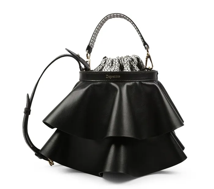 Repetto Womens Handbags Envole Bag Black Cheap On Sale