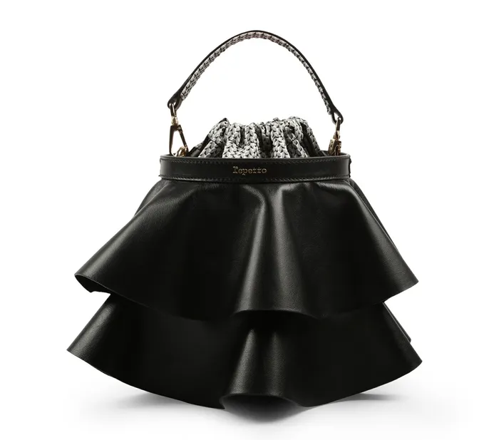 Repetto Womens Handbags Envole Bag Black Cheap On Sale