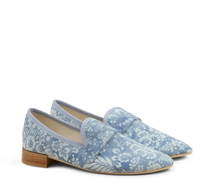 Repetto Womens Loafers Maestro Loafers Navy Blue Gift for Friend