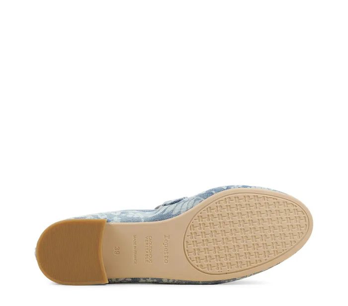 Repetto Womens Loafers Maestro Loafers Navy Blue Gift for Friend
