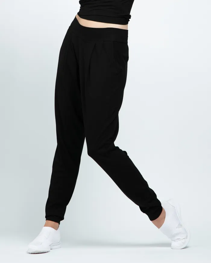 Repetto Womens Pants and Jumpsuits Harem Pants Black Casaul