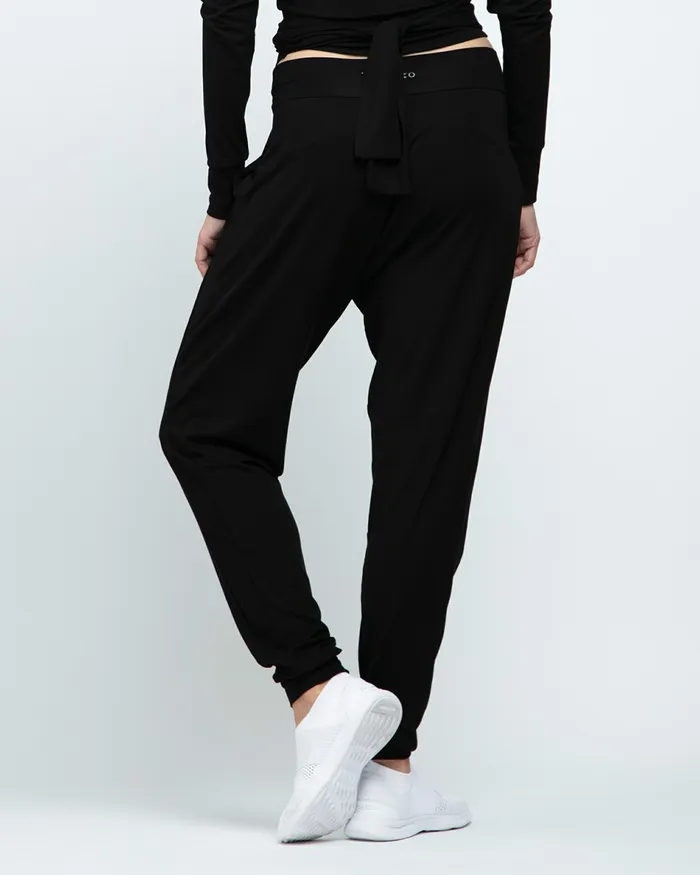 Repetto Womens Pants and Jumpsuits Harem Pants Black Casaul
