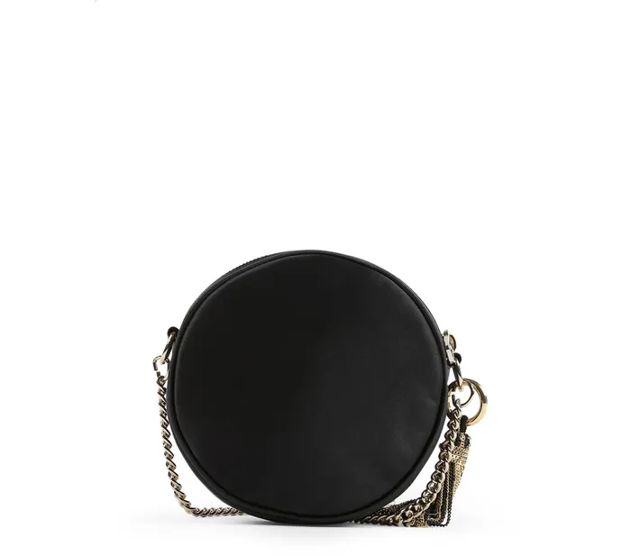 Repetto Womens Shoulder Bags Mini Couronne Bag Black And Gold Near Me