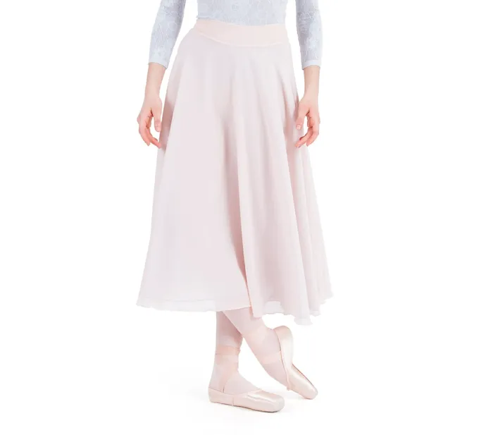 Repetto Womens Skirts Reversible Rehearsal Skirt Pink And Pearl Grey