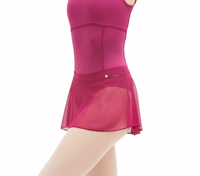 Repetto Womens Skirts Short Fishnet Skirt Nnuphar Pink