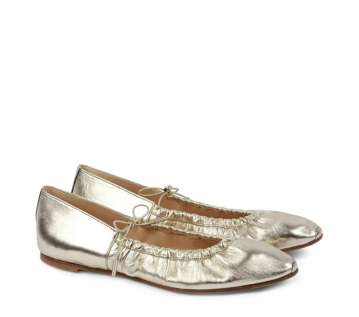 Repetto Womens Wedding Shoes Regina Mary Janes Light Gold Cheap On Sale
