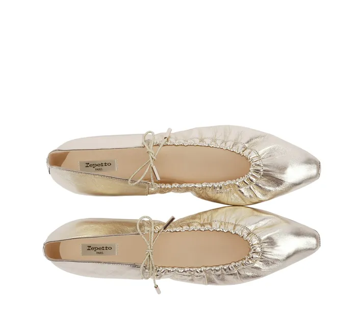 Repetto Womens Wedding Shoes Regina Mary Janes Light Gold Cheap On Sale