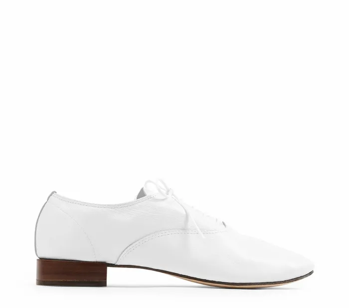 Repetto Womens Wedding Shoes Zizi Oxford Shoes White Gift Ideas