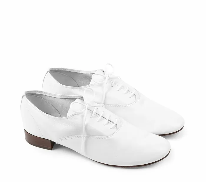 Repetto Womens Wedding Shoes Zizi Oxford Shoes White Gift Ideas