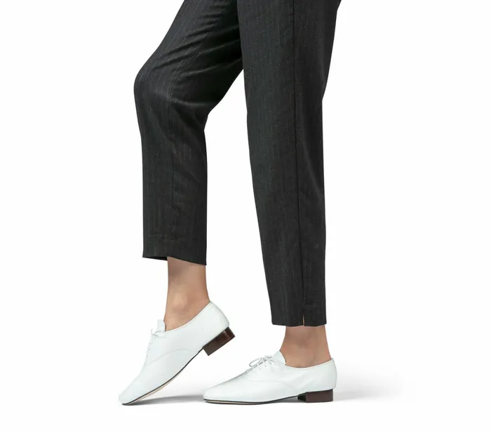Repetto Womens Wedding Shoes Zizi Oxford Shoes White Gift Ideas