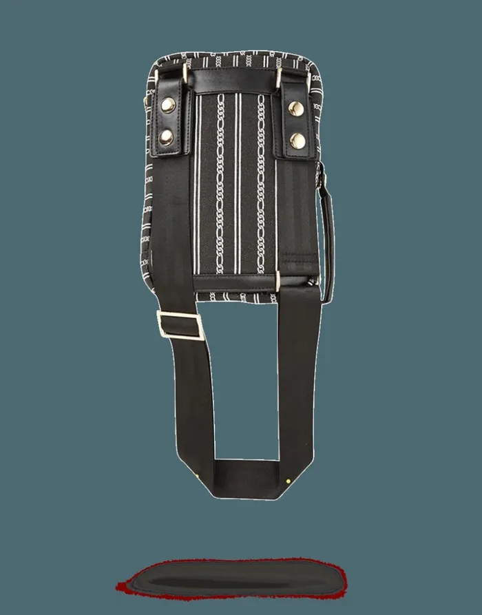 REVERSE BLACK SHARKS IN PARIS SLING Bags SPRAYGROUND