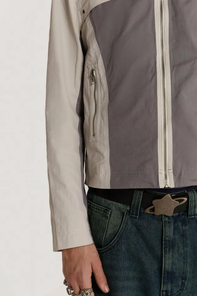 Rider Jacket White Men Jaded London Rider Jacket White Men Jaded London