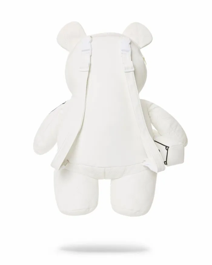 RIVIERA LE BLANC GOLD CHAIN MONEYBEAR TEDDYBEAR BACKPACK Bags SPRAYGROUND