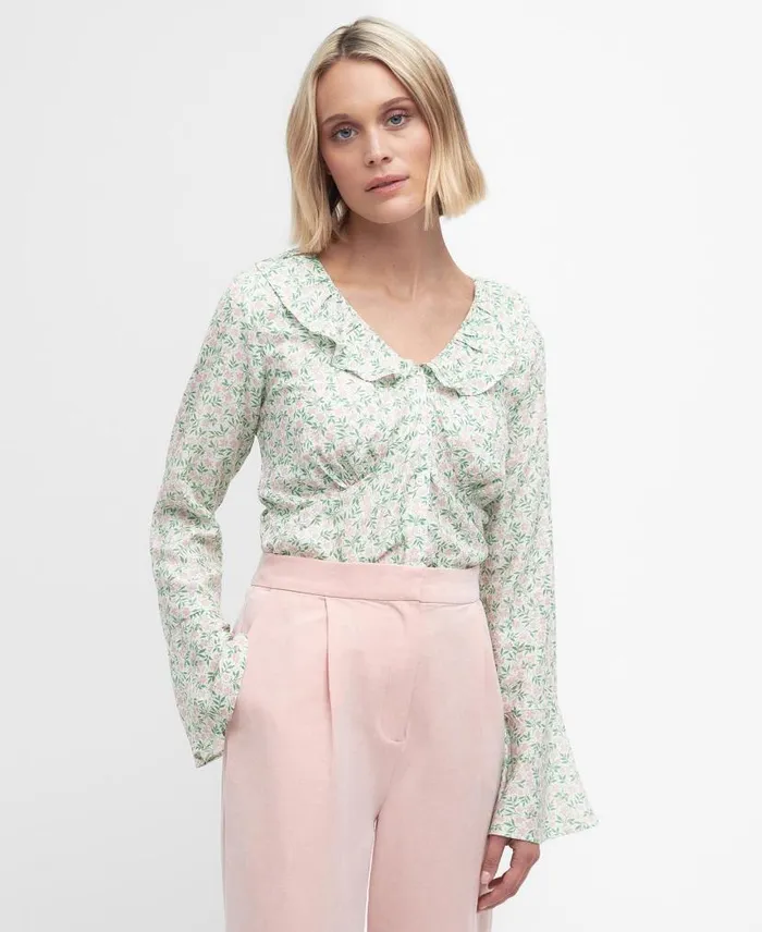 Sandgate Floral Blouse Classic Multi Women Barbour Shirts and Blouses