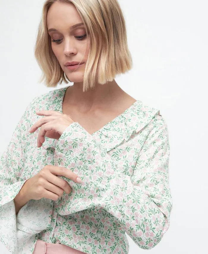 Sandgate Floral Blouse Classic Multi Women Barbour Shirts and Blouses