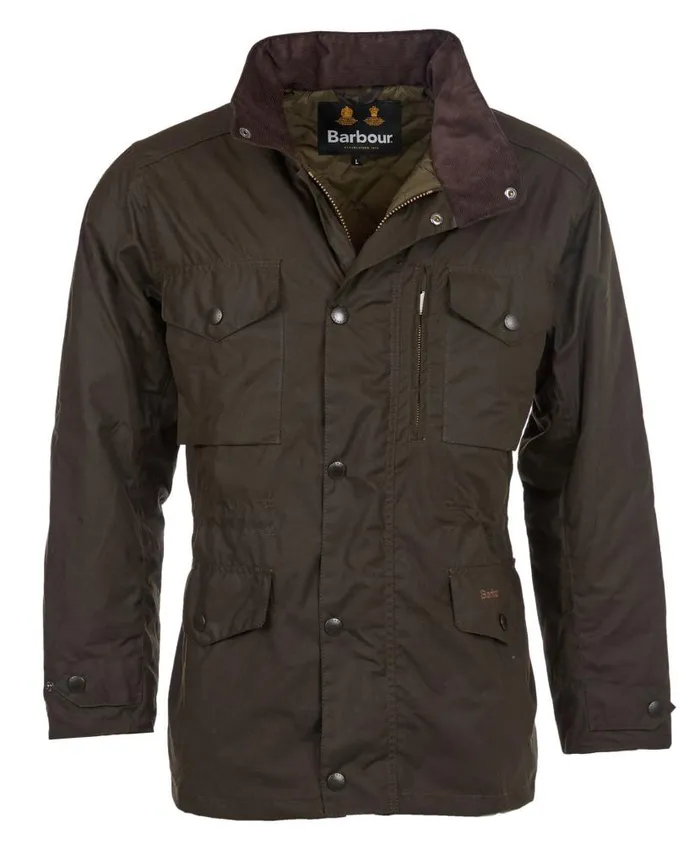 Sapper Wax Jacket Classic Blackclassic Men Barbour Waxed Jackets
