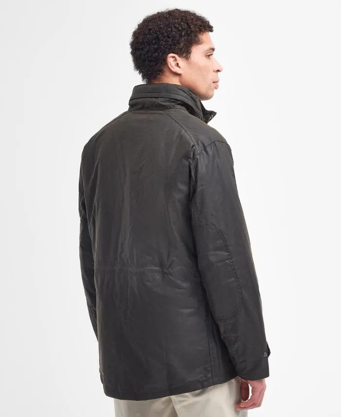 Sapper Wax Jacket Classic Blackclassic Men Barbour Waxed Jackets
