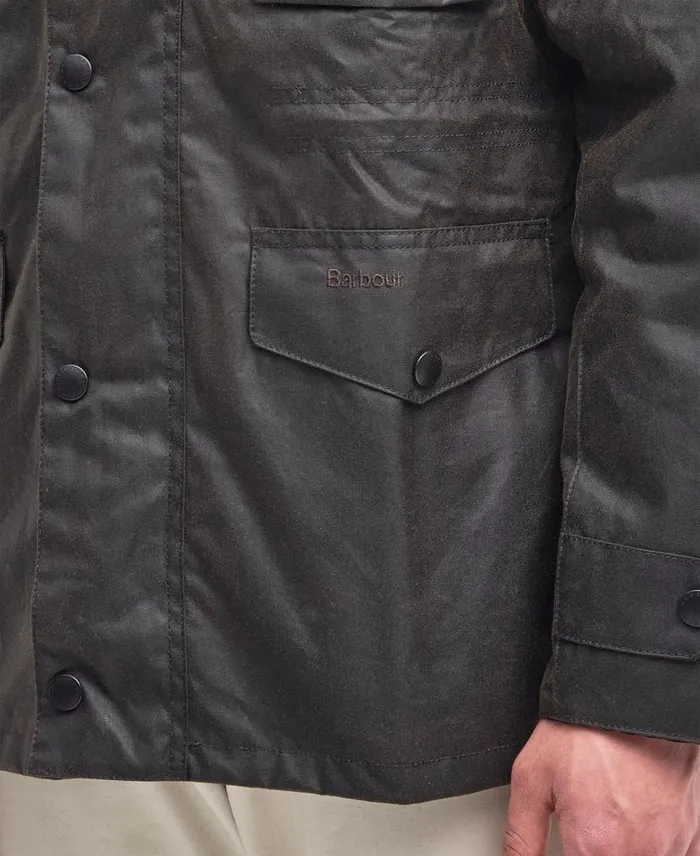 Sapper Wax Jacket Classic Blackclassic Men Barbour Waxed Jackets