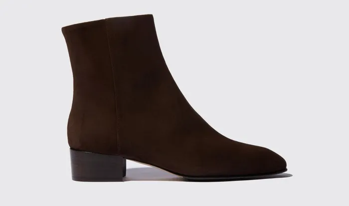 Scarosso Boots Women Ambra Marrone Scamosciata Brown 8211 Suede