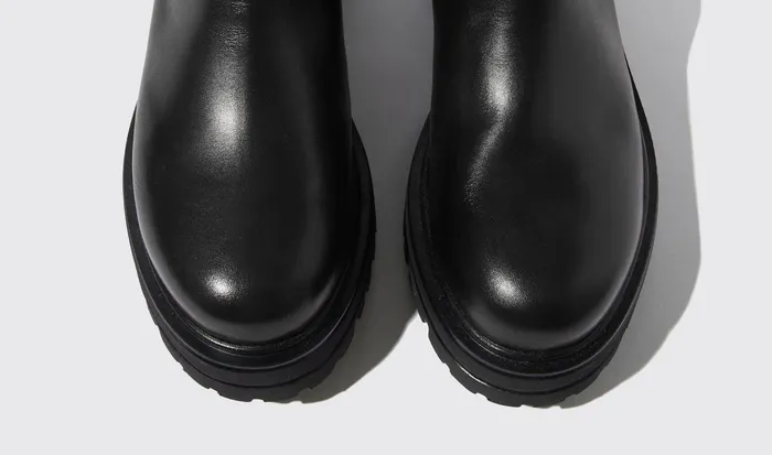 Scarosso Chelsea Boots Women Naomi Black Black 8211 Calf