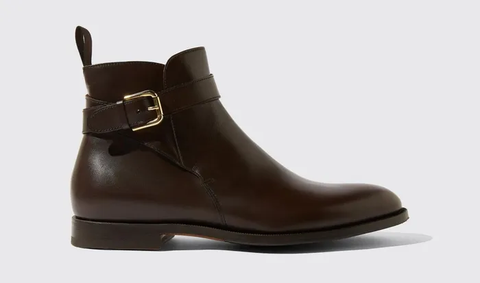 Scarosso Jodhpur Boots Men Taylor Brown Brown 8211 Calf