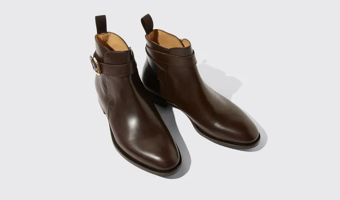 Scarosso Jodhpur Boots Men Taylor Brown Brown 8211 Calf