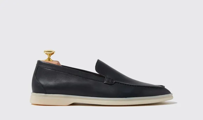 Scarosso Loafers Men Ludovico Blu Blue 8211 Calf
