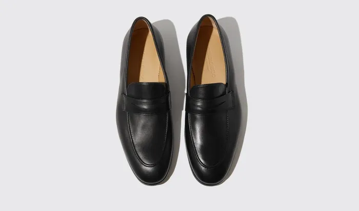 Scarosso Loafers Men Marzio Nero Black 8211 Calf Leather