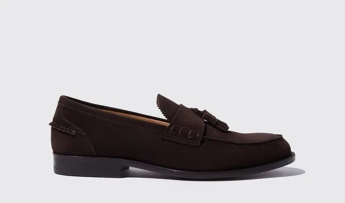 Scarosso Loafers Men Ralph Brown Suede Brown 8211 Suede