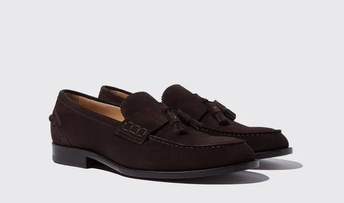 Scarosso Loafers Men Ralph Brown Suede Brown 8211 Suede