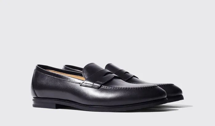 Scarosso Loafers Men Renato Nero Black 8211 Calf