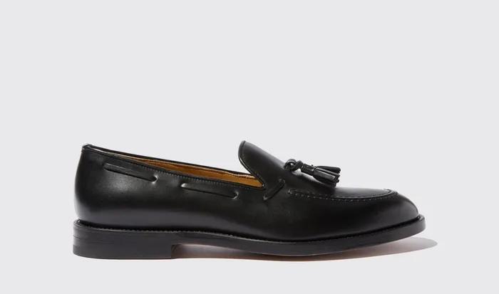 Scarosso Loafers Men William Black Black 8211 Calf