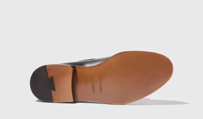 Scarosso Loafers Men William Black Black 8211 Calf