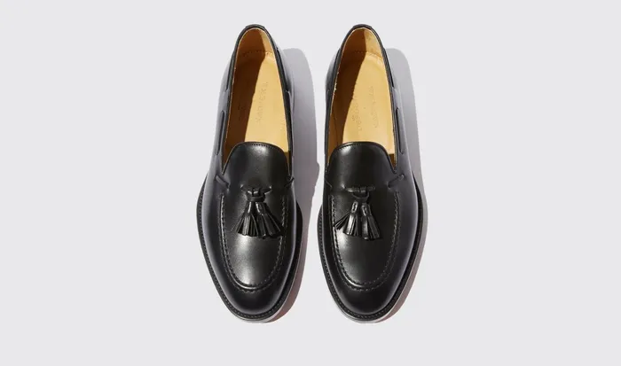 Scarosso Loafers Men William Black Black 8211 Calf