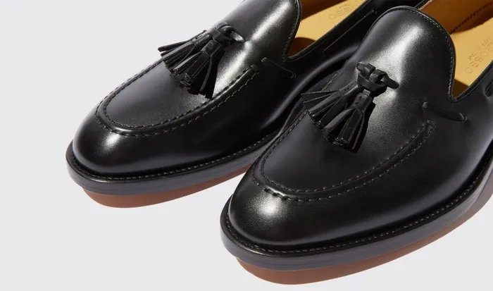 Scarosso Loafers Men William Black Black 8211 Calf