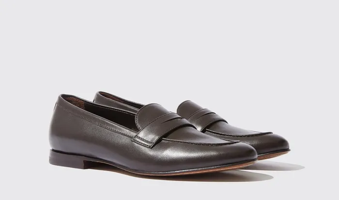 Scarosso Loafers Women Valeria Marrone Brown 8211 Calf