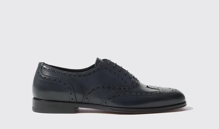 Scarosso Oxfords Women Judy Blue Blue 8211 Calf
