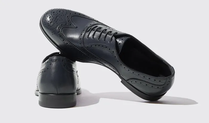 Scarosso Oxfords Women Judy Blue Blue 8211 Calf