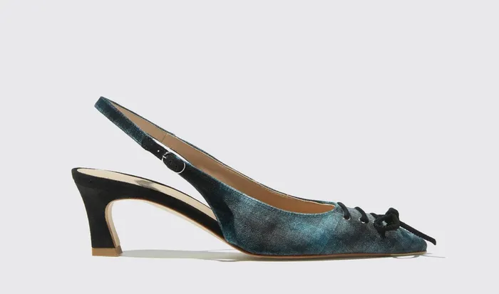 Scarosso Pumps Women Livv Tartan Velvet Tartan 8211 Velvet