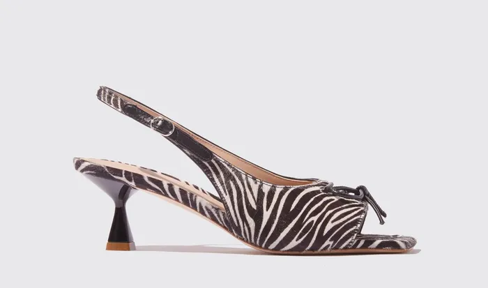 Scarosso Sandals Women Bella Zebra Pony Zebra Print 8211 Pony