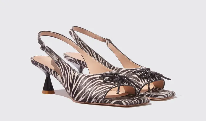 Scarosso Sandals Women Bella Zebra Pony Zebra Print 8211 Pony
