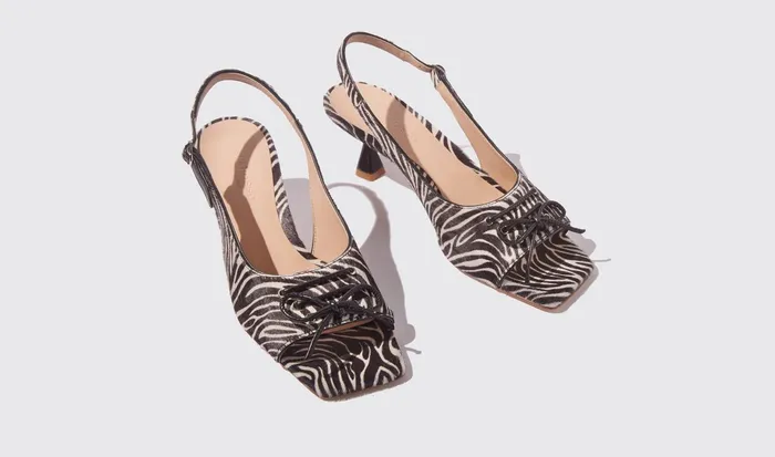 Scarosso Sandals Women Bella Zebra Pony Zebra Print 8211 Pony