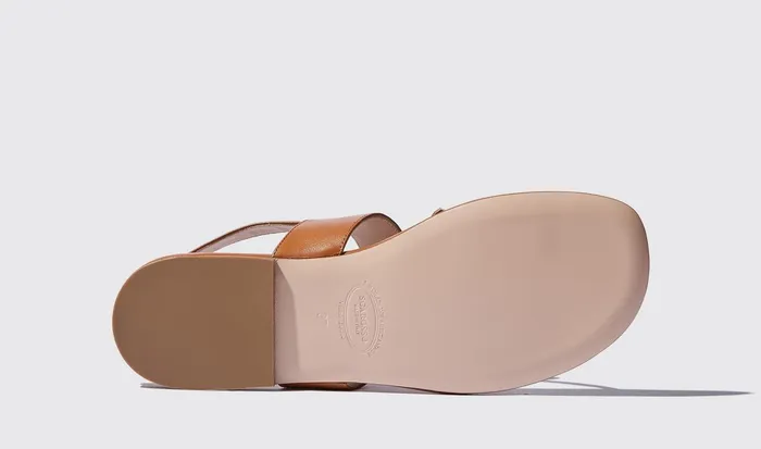 Scarosso Sandals Women Emma Cognac Cognac 8211 Calf