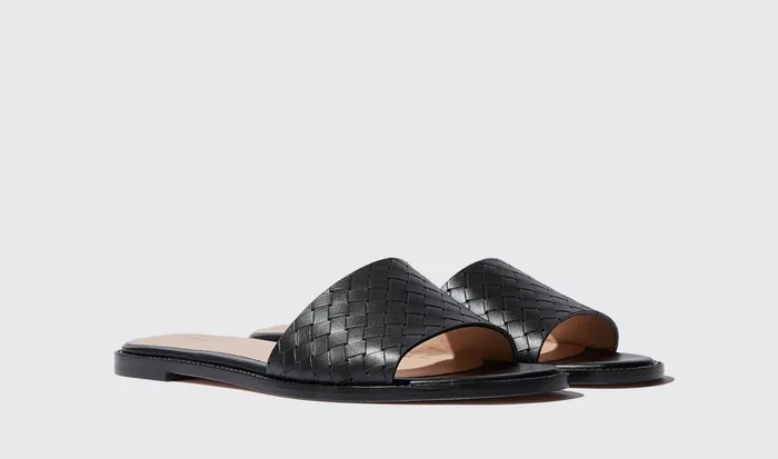 Scarosso Sandals Women Federica Nera Black 8211 Calf