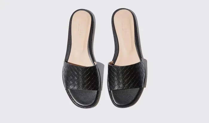 Scarosso Sandals Women Federica Nera Black 8211 Calf