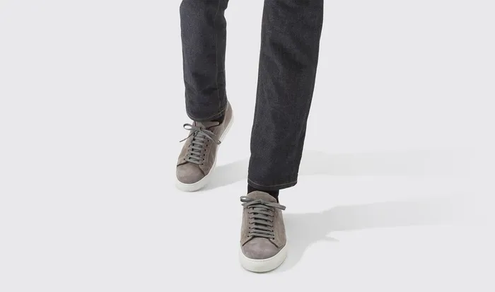 Scarosso Sneakers Men Ugo Grigio Scamosciato Grey 8211 Suede