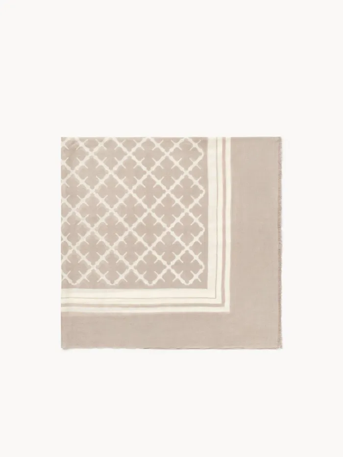 Scarves Women By Malene Birger Cornelis Wool Scarf Feather