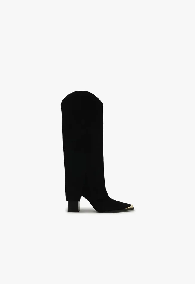 Schutz Shoes Boots Women Raffaela Cloak Boot Black